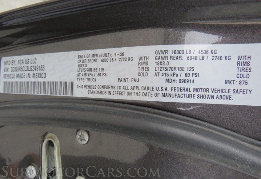 2020 Ram 2500 - Image 58