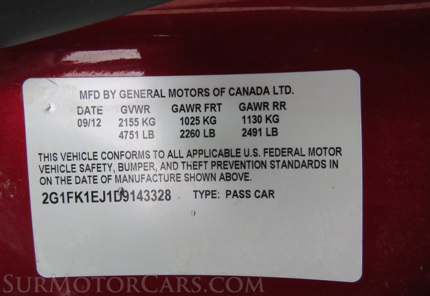 2013 Chevrolet Camaro - Image 52