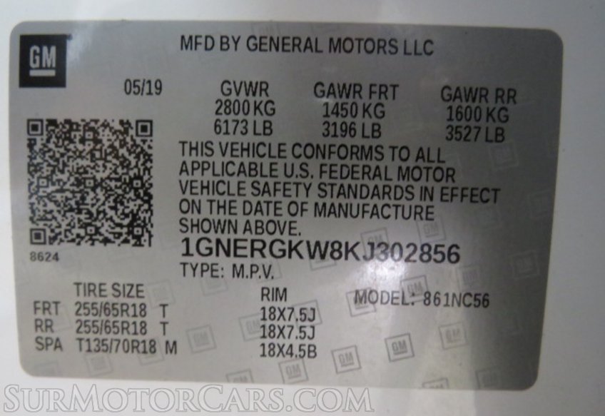 2019 Chevrolet Traverse - Image 30