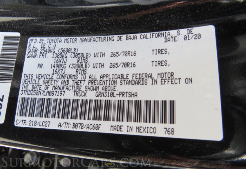 2020 Toyota Tacoma 4WD - Image 60