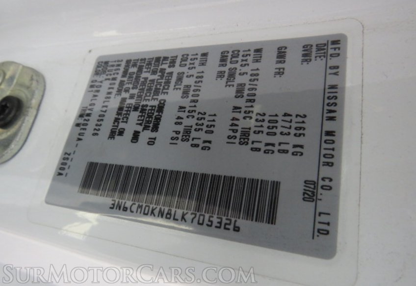 2020 Nissan NV200 Compact Cargo - Image 45