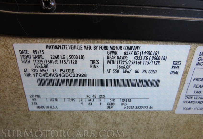 2016 Ford Thor Motor Coach - Image 78