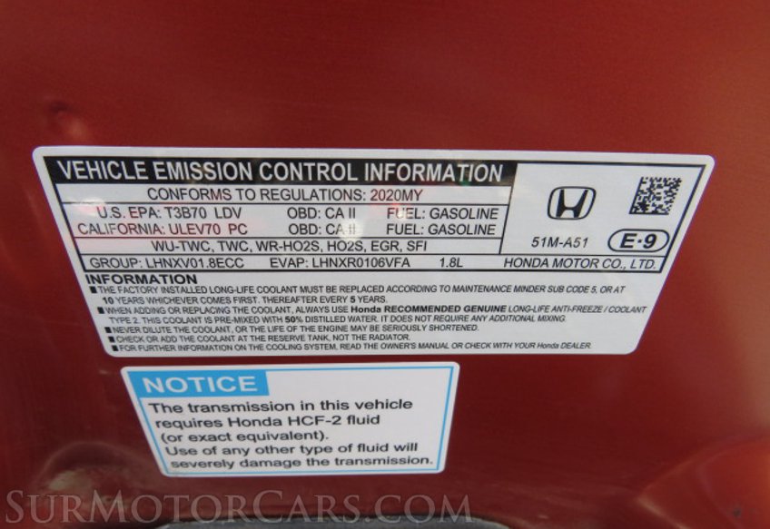 2020 Honda HR-V - Image 56