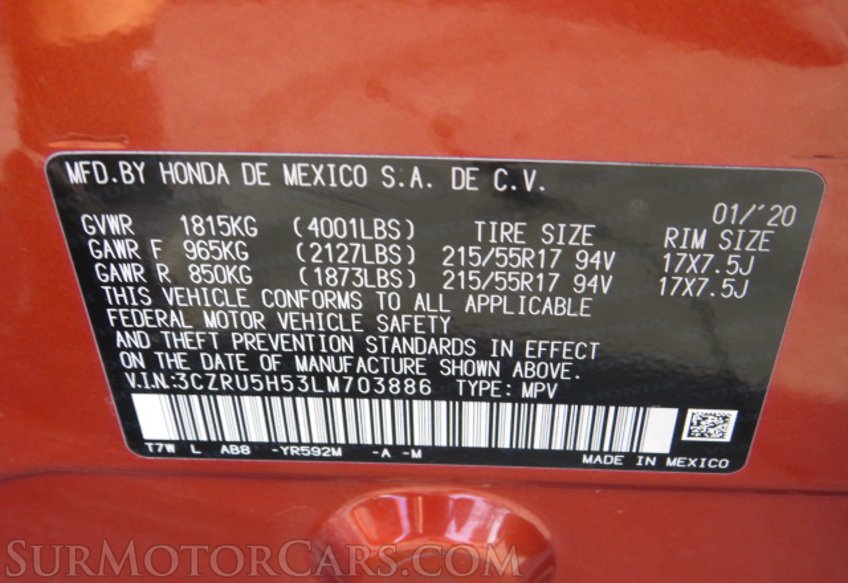 2020 Honda HR-V - Image 51