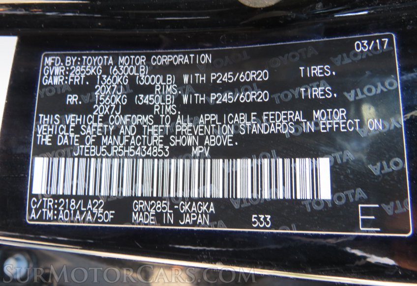 2017 Toyota 4Runner - Image 49