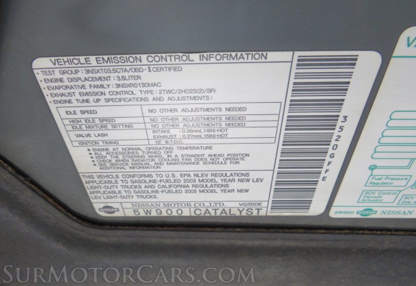 2003 Nissan Pathfinder - Image 55