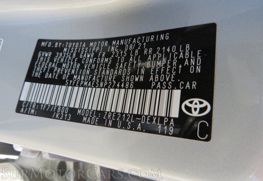 2022 Toyota Corolla - Image 49