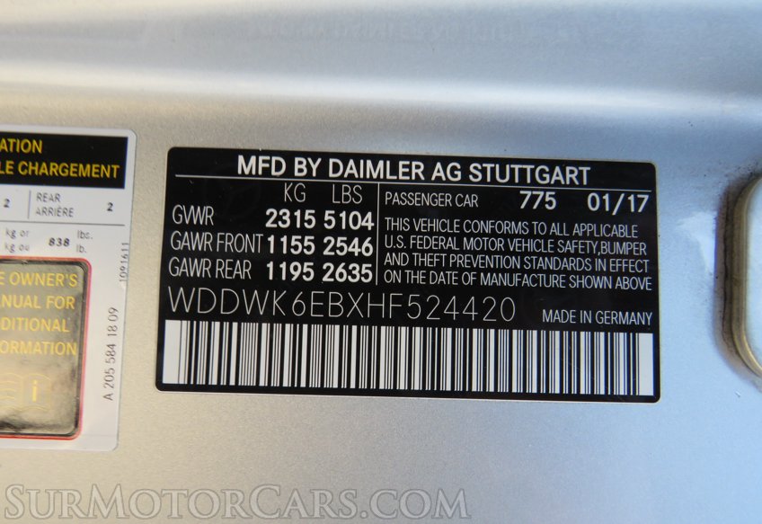 2017 Mercedes-Benz C-Class - Image 53