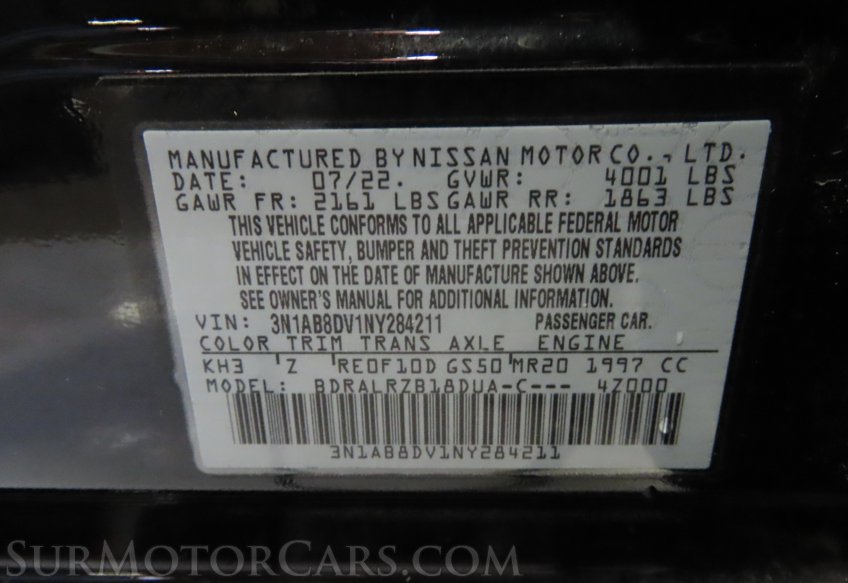 2022 Nissan Sentra - Image 53