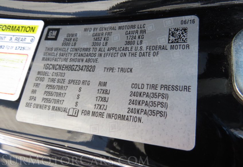 2016 Chevrolet Silverado 1500 - Image 38