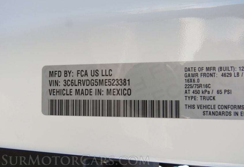 2021 Ram ProMaster - Image 126