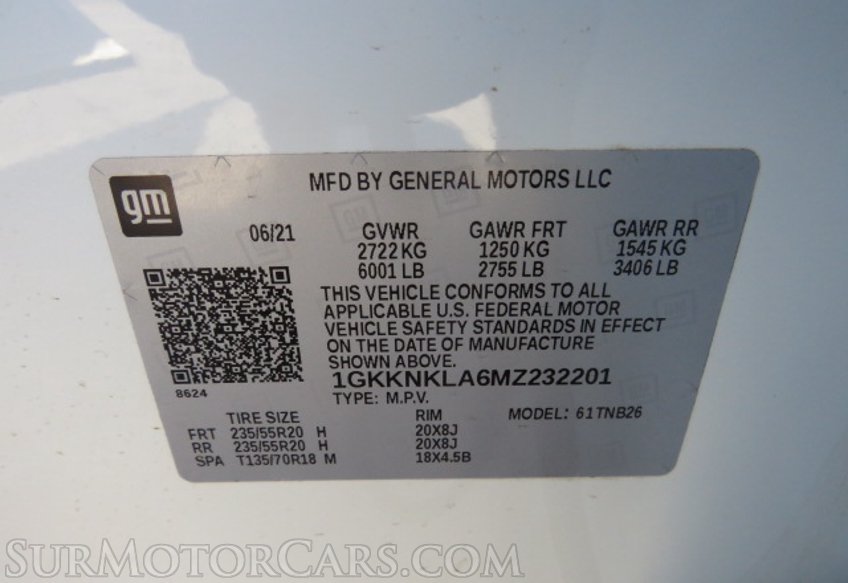 2021 GMC Acadia - Image 51