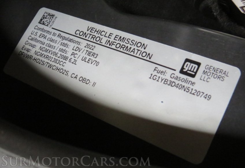 2022 Chevrolet Corvette - Image 58