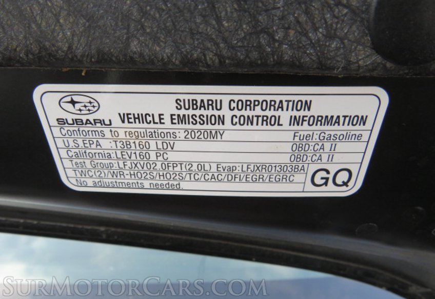 2020 Subaru WRX - Image 46