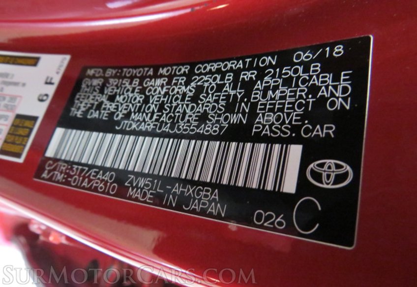 2018 Toyota Prius - Image 53