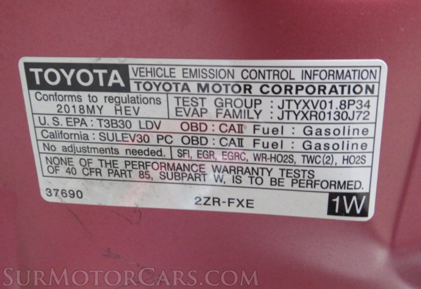 2018 Toyota Prius - Image 51