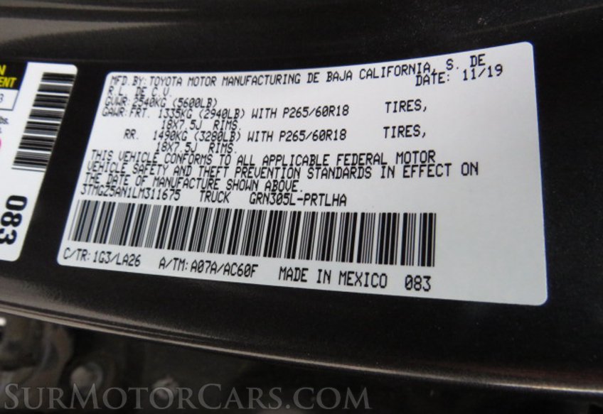 2020 Toyota Tacoma 4WD - Image 58