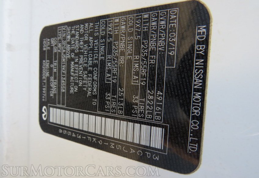 2019 Infiniti QX50 - Image 55