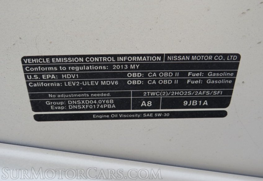 2013 Nissan NV - Image 69