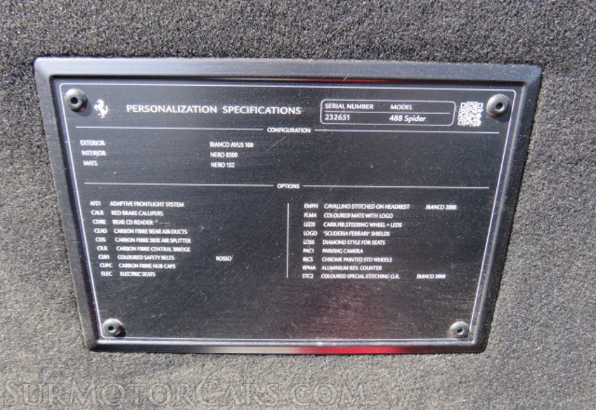 2018 Ferrari 488 Spider - Image 59