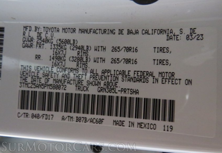 2023 Toyota Tacoma - Image 56