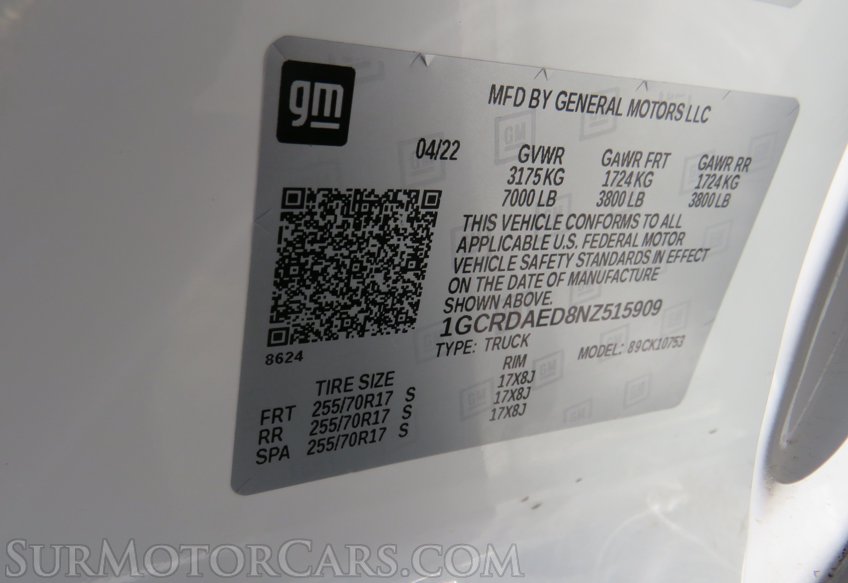 2022 Chevrolet Silverado 1500 - Image 62