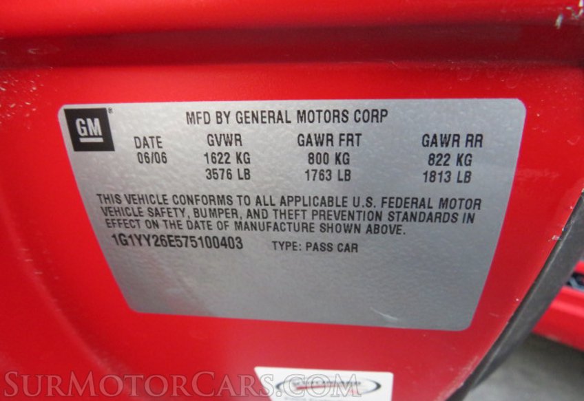 2007 Chevrolet Corvette - Image 37