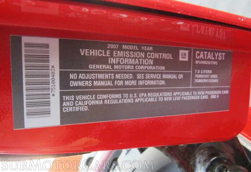 2007 Chevrolet Corvette - Image 38