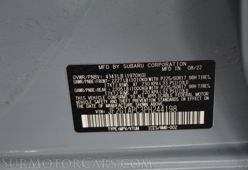 2023 Subaru Crosstrek AWD Premium - Image 57