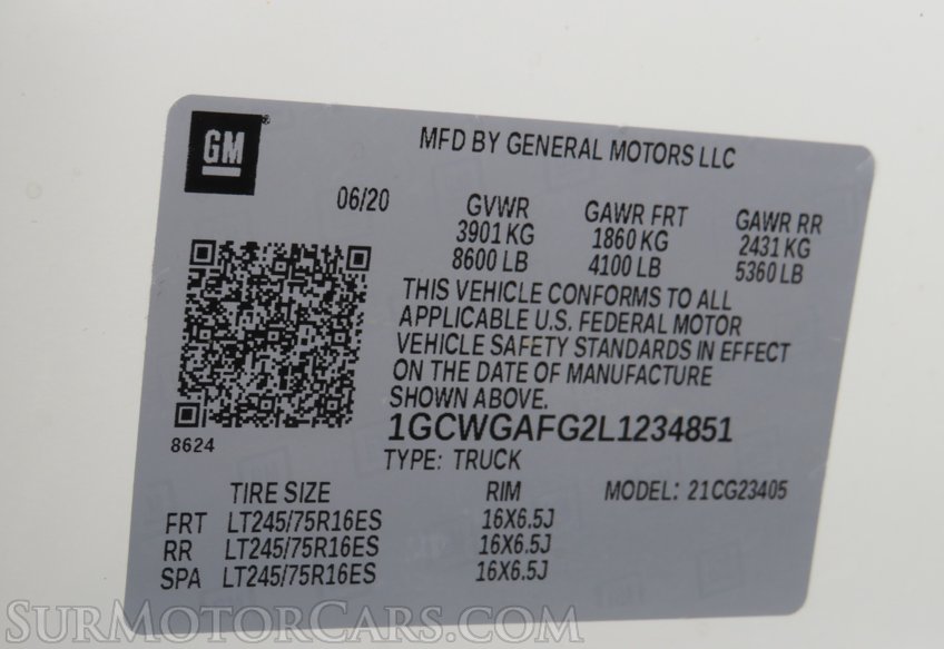 2020 Chevrolet Express Cargo Van - Image 46