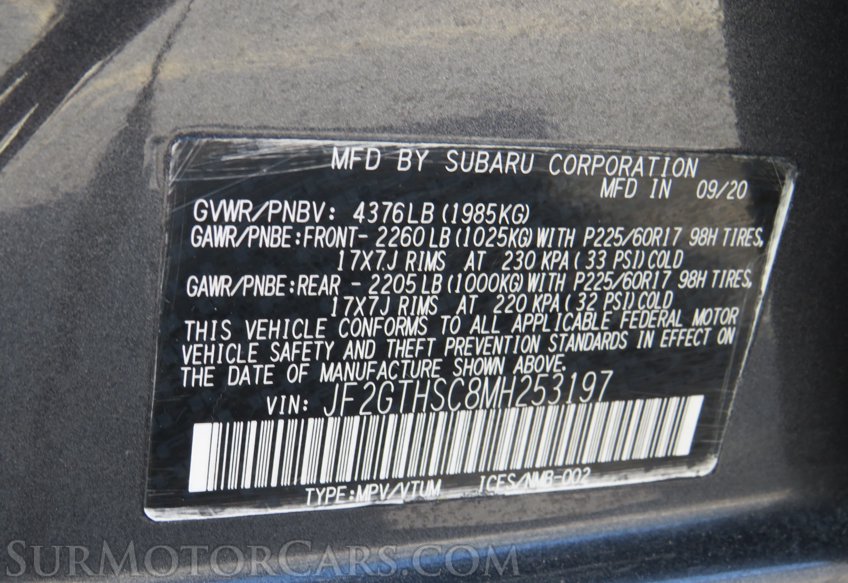 2021 Subaru Crosstrek - Image 44