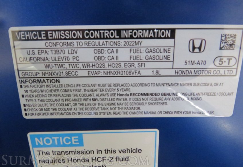 2022 Honda HR-V - Image 42