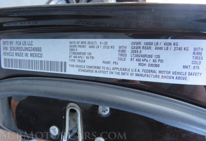 2022 Ram 2500 - Image 54