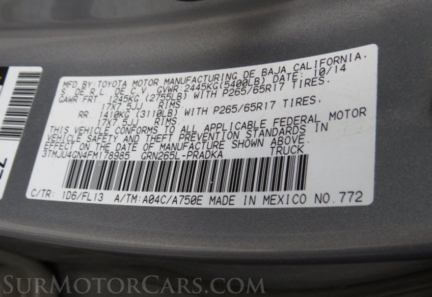 2015 Toyota Tacoma - Image 45