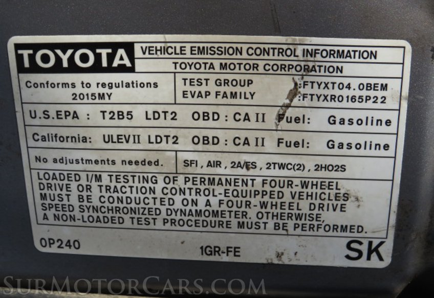 2015 Toyota Tacoma - Image 44