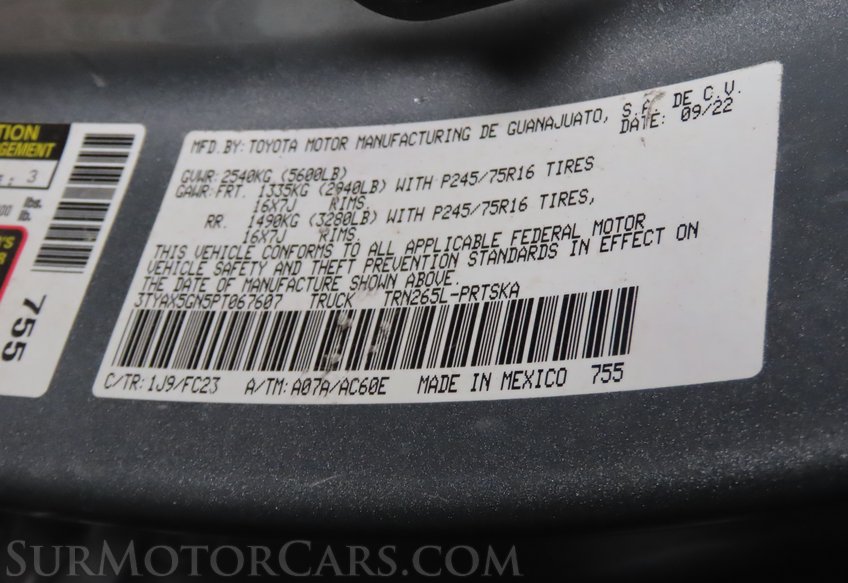 2023 Toyota Tacoma SR5 - Image 49