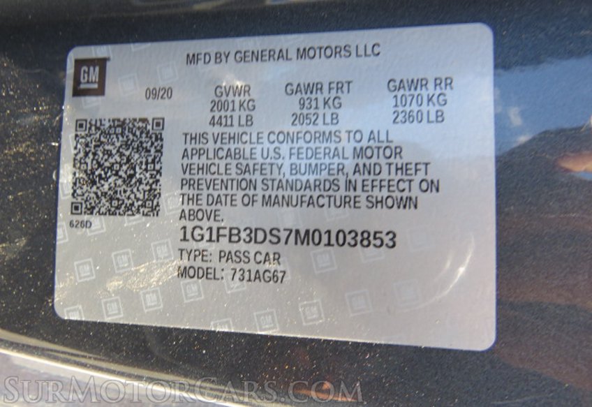 2021 Chevrolet Camaro - Image 47