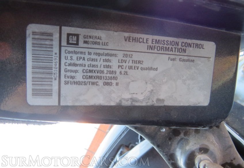 2012 Chevrolet Corvette - Image 44