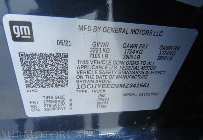 2021 Chevrolet Silverado 1500 - Image 56