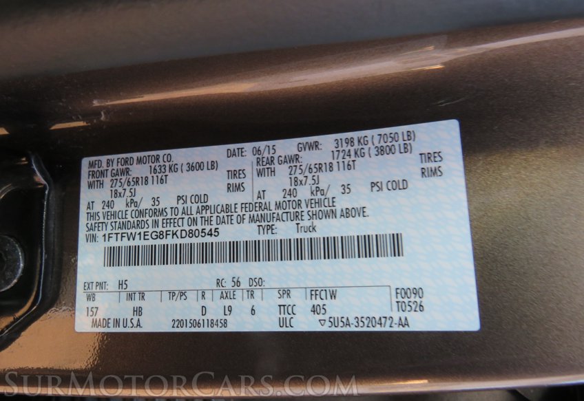 2015 Ford F-150 - Image 68