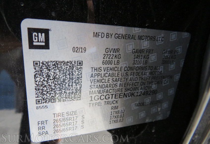 2019 Chevrolet Colorado - Image 52