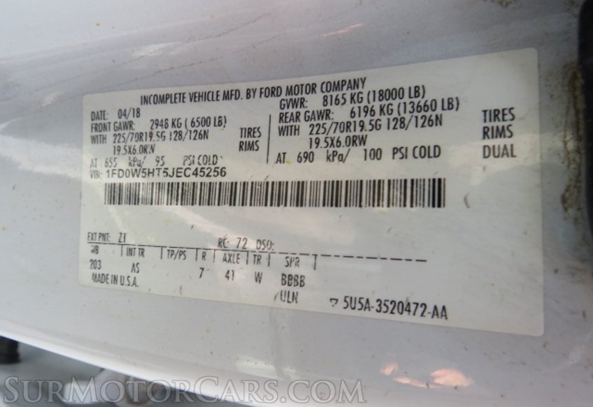 2018 Ford Super Duty F-550 DRW - Image 42