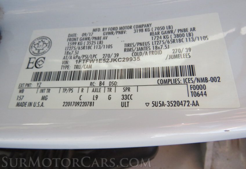 2018 Ford F-150 - Image 53