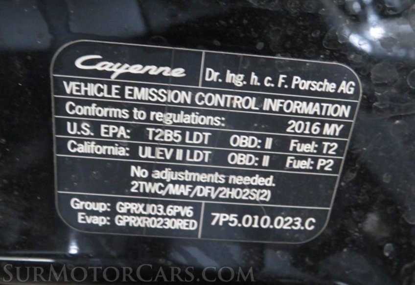 2016 Porsche Cayenne - Image 53