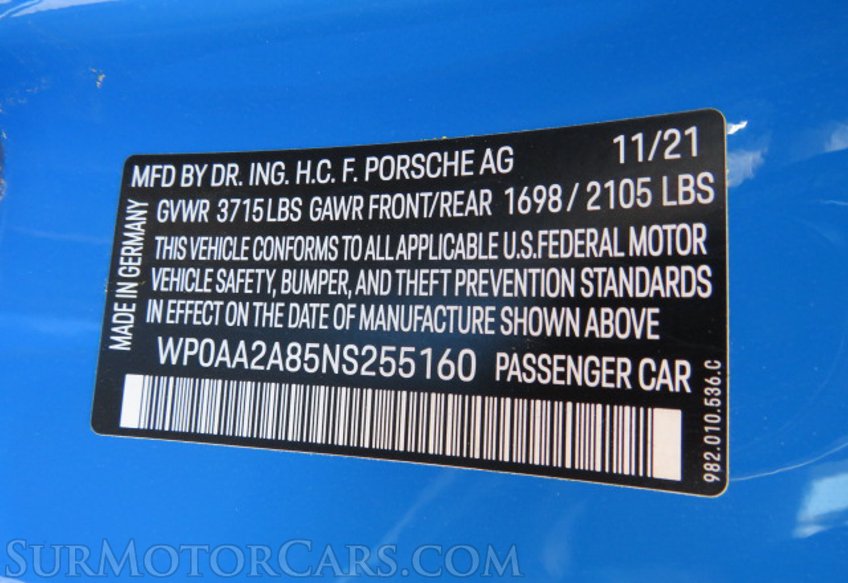 2022 Porsche 718 Cayman - Image 47