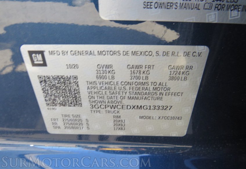 2021 Chevrolet Silverado 1500 - Image 50