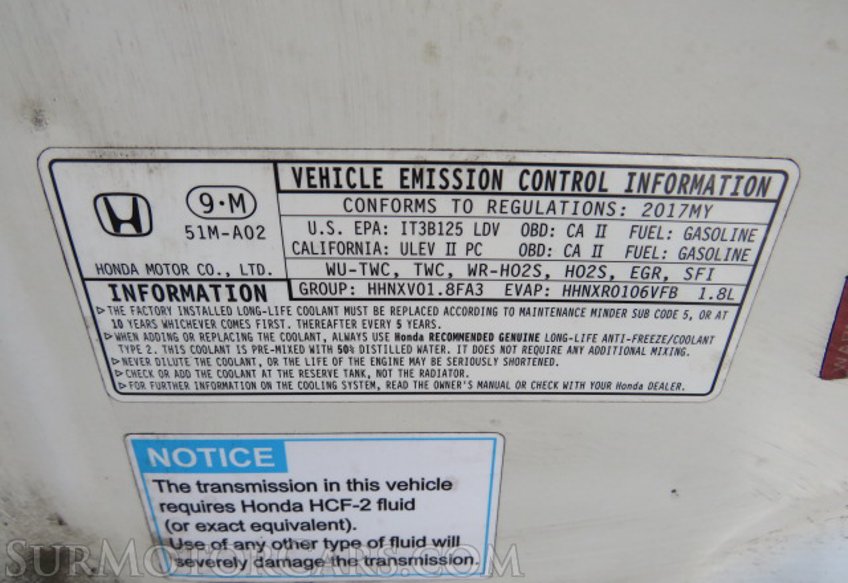 2017 Honda HR-V - Image 48