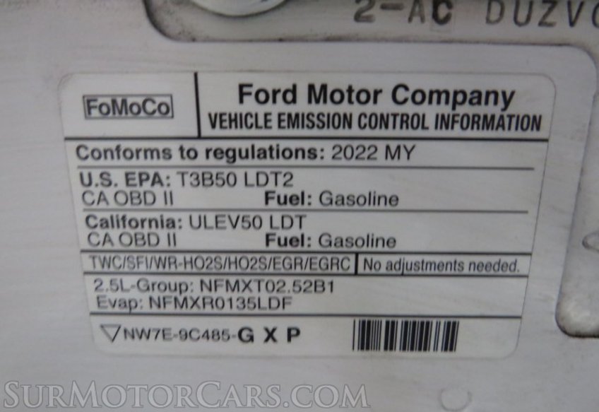 2022 Ford Maverick - Image 49