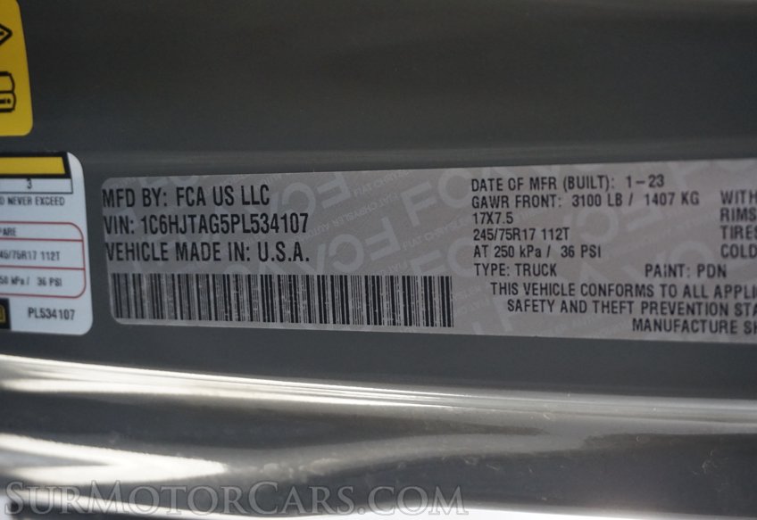 2023 Jeep Gladiator - Image 56