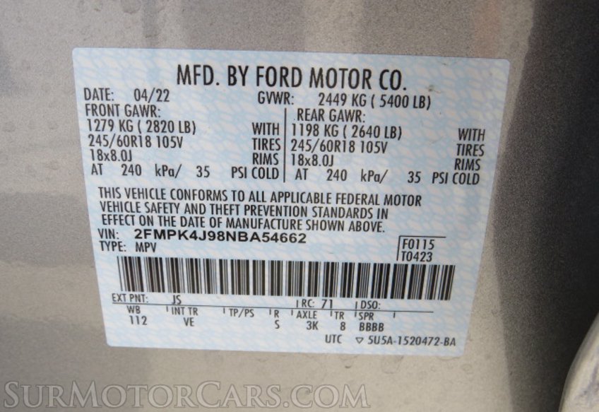 2022 Ford Edge - Image 54